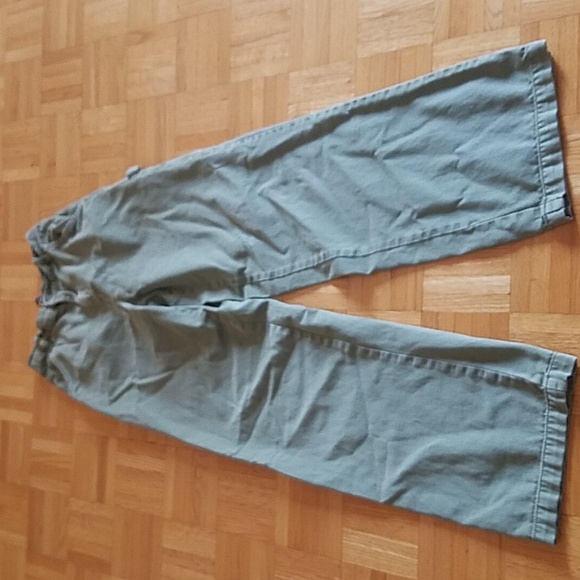 Aeropostale khaki wide leg high waisted carpenter cargo pants size XS - Picture 2 of 9